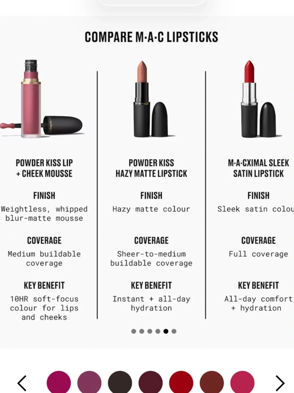 Mac Buffiest MAC Cosmetics | Makeup | Mac Powder Kiss Lip Cheek Mousse In Shade ...